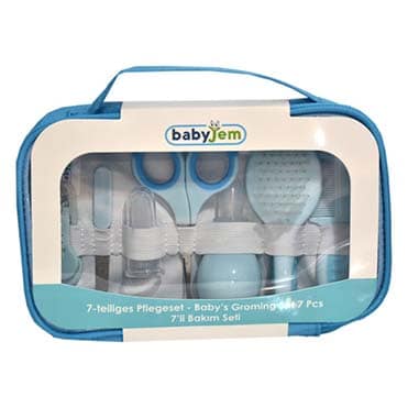 نمایش تصویر ست بهداشتی کودک بی بی جم مدل Bj615.1 کادو برای نوزاد پسر گل بچین