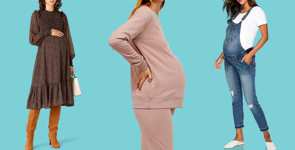 تصویر شاخص مدل لباس بارداری گل بچین