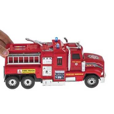 تصویر ماشین آتش نشانی اسباب بازی دورج توی طرح Fire Truck ماشین بازی کودکانه گل بچین